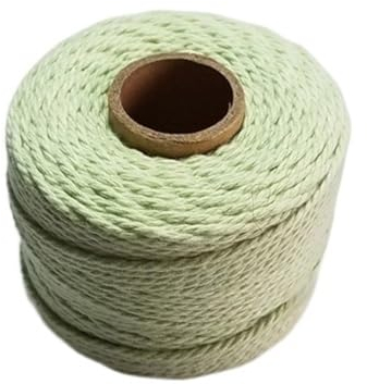 Gartenseil Baumwollseil, 80 m/Rolle, 10 Stück/Lot gedrehte Kordeln Garten Kordel (Color : Green)