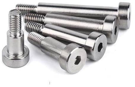 5 uds M2 M2.5 M3 M4 tornillo de hombro de eje posicionado hexagonal interno 304 tornillo de límite de tapón hexagonal de acero inoxidable perno de rodamiento de cabeza en forma de copa Tornillos de su