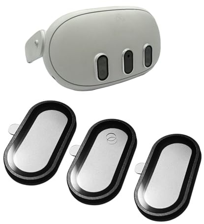 Kameralins skydd, kompatibel med Meta Quest 3-tillbehör, 9H Anti-repor linsskyddsglas HD VR-tillbehör, reptåligt skyddskåpa, högupplöst linsskydd, VR-linsskydd, skydd mot damm