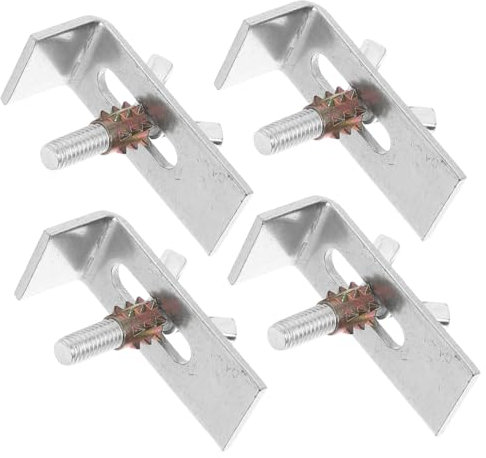 Clip per Lavello Sottopiano, Kit di Fissaggio per Lavabo da Cucina 4 Pezzi
