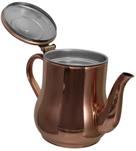 Didiseaon Recipiente Duradera de Aceite para Acero Inoxidable de 500ml Práctica Colador Integrado y Diseño Multiusos Adecuado para Cocina