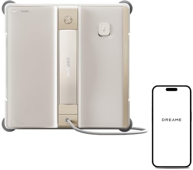 DREAME C1 Robot Lavavetri Intelligente, Aspirazione 5500Pa, Protezione Totale, Pulizia Angoli CornerClean, Doppio Spruzzo, Lavaggio Umido Profondo, Copertura Completa Superfici