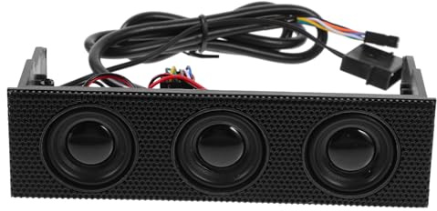 SHINEOFI Pannello Frontale per Computer Altoparlante Stereo Altoparlante per Case del Computer