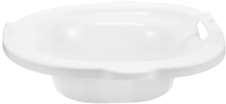 FONDOTIN Bassin de Bain Sitz Bassin de Soin PP Durable Intime Hygiénique pour Grossesse et Facile à Nettoyer Utiliser Confort Optimal pour Soulager Inconfort