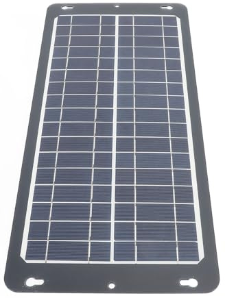 Alomejor Chargeur Solaire Monocristallin 30 W avec Prise OBD, Kit Panneau Solaire à Charge Rapide pour Camping et Appareils Mobiles, Compatibilité Universelle, Léger et Portable pour Outdoor