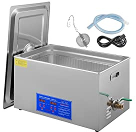 22L Ultrasonic Cleaner - Portable Deep Cleaning Device for Jewelry, Glasses, Dishes, & Home Appliances - Fast & Efficient Ultrasonic Washing for Small Parts & Accessories