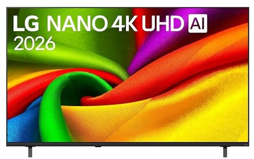LG 65NU850B6LA - Tv 65 Pollici Smart Tv 4K Led DVB-T2 Wifi Nero Classe Energetica F