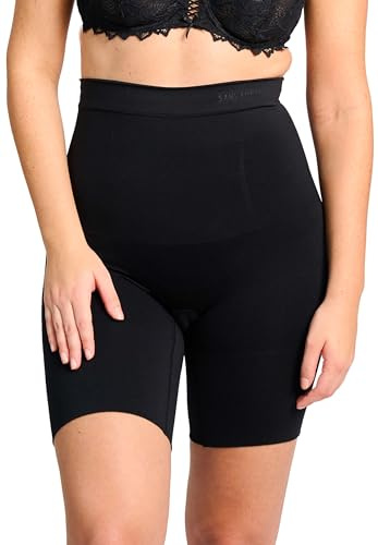 Sans Complexe Femme Slimmers 699153 Gainettes taille, Noir, 50-52 EU