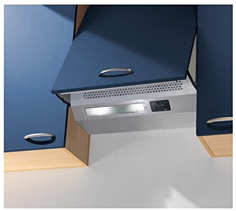 Cookology Integrated Cooker Hood 60cm Extractor Fan INT600SI/A - Grey