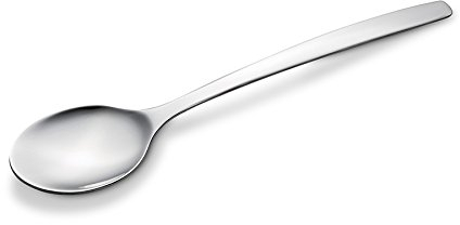 Eñe 6 Cucharas de café, Acero Inoxidable, Plateado