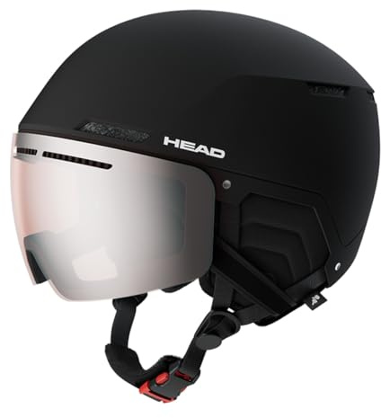 HEAD Unisex vuxen Cinema skid- och snowboardhjälmar, svart, XS/S