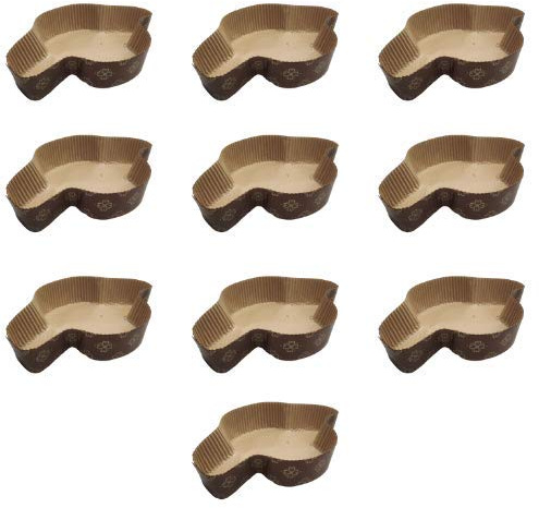 Stampo Professionale per Mini Colombe (10x100gr) – Carta di Pura Cellulosa ideale per l’uso in Forno, Resistente, resistente al calore 200°C, calandrante. Idoneo per uso Alimentare (10pz)