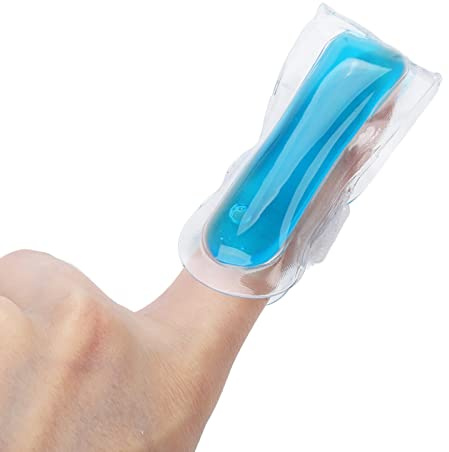 Finger-Eisbeutel, Tragbarer Finger- und Zehen-Kühlgel-Eisbeutel, Kompressions-Kühlbeutel für Finger und Zehen, Arthritis, Sportverletzungen, Fingerlinge, Eisbeutel, Kühle Hülle, Gefrierbeutel, 7 Cm
