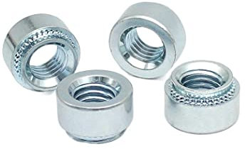 5/20 Stück M2 M2.5 M3 M4 M5 M6 M8 M10 Einpressmutter Presseinsatz Nietmutter Nutsert Nietplatte 0,8–3,2 mm (Color : 304 Stainless, Size : M5-2 slab 1.4mm)