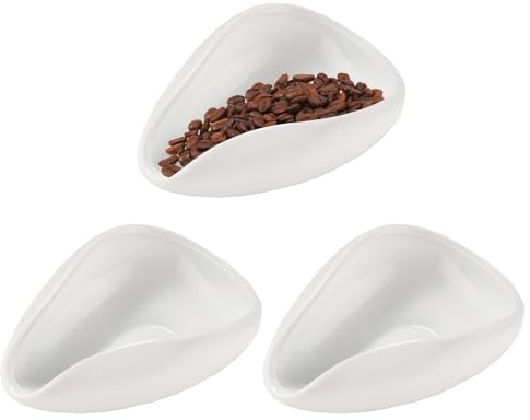 Bandeja dosificadora de café, cuchara de té de cerámica, cuchara dosificadora y taza para té, bandejas dosificadoras de granos de café, cuchara dosificadora de cerámica y taza con base antideslizante