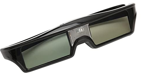 DLP 3D-glasögon USB-uppladdningsbara 3D Active Shutter-glasögon för Alla DLP Link 3D-projektorer (KX30)