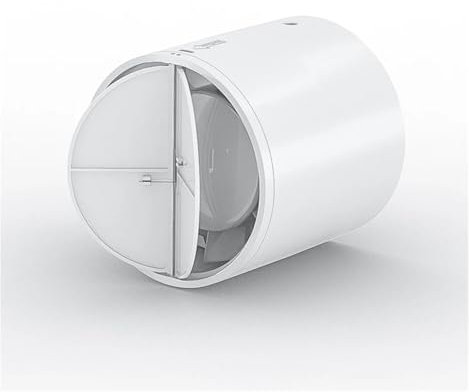 Kanalventilator, 4-Zoll-Inline-Kanalventilator, Luftventilator, Rohrbelüftung, Abluftventilator, Mini-Abluftventilator For Badezimmer, Toilette, Wandventilator, Kanalventilator für Badezimmer, Büro, Z