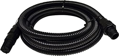 Güde GSS 4 94114 - Manguera de aspiración en espiral, con válvula de pie y conexión de 1, accesorios para bombas, 4 m