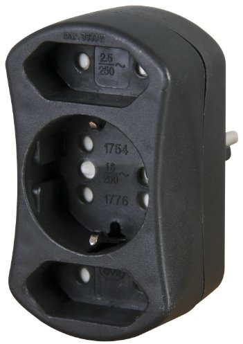 Kopp 179605004 DUOversal Adapter, schwarz