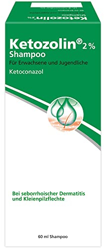 Ketozolin 2% Shampoo gegen Schuppen und Hautpilz 60ml