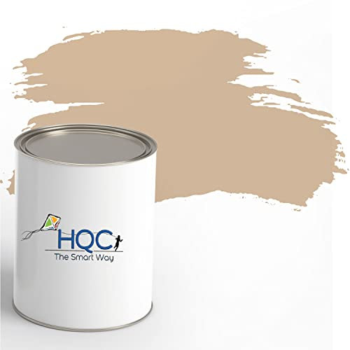 HQC Anti Mould Stain Block Matt Mould Proof Paint for Bathroom | Waterproof Sealant | Block Wall Paint 1L Beige