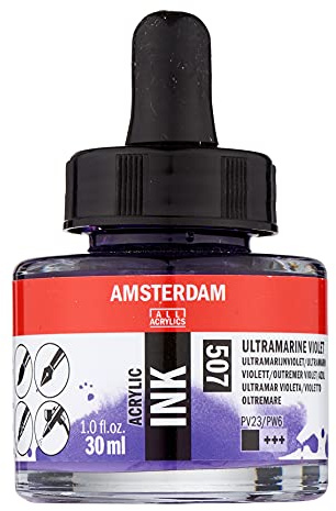 Amsterdam Acrylic Ink Flasche 30 ml Ultramarinviolett 507 (17205070)