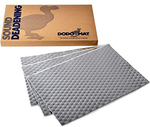 Dodo Mat DEADN Hex Sound deadening mat, 12 Sheets, 12 sq.ft (1.1sq.m), car & Van Sound proofing, Vibration Damping