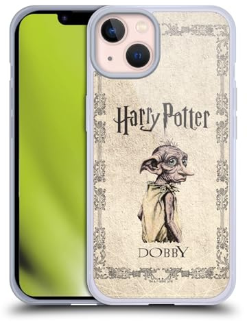 Head Case Designs Officiellt Licensierade Harry Potter Dobby House Elf varelse Hemligheternas kammare II Gel Skal [Militärklassad Skydd] Kompatibel med Apple iPhone 13 och Kompatibel med MagSafe