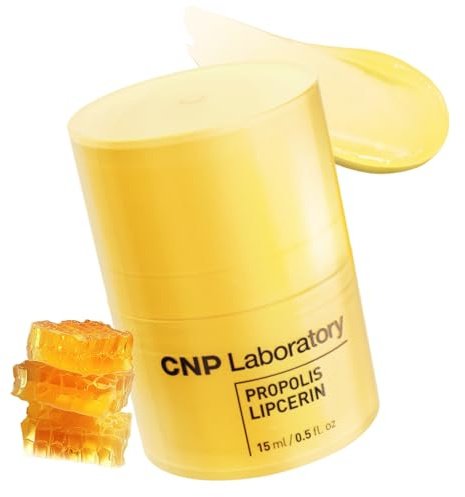 CNP Honey Lip Butter - Propolis Lipcerin™ 01 Original, Hydrating Overnight Manuka Lip Balm & Mask, 12hr Long-Lasting Moisture, Stocking Stuffers, Gifts for Women, 0.5 fl.oz.