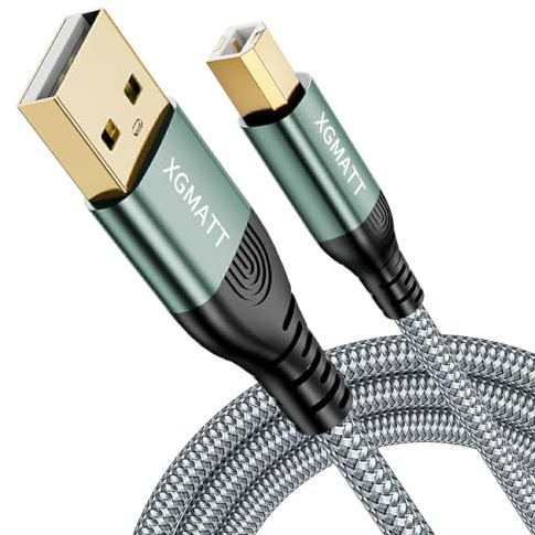 USB Druckerkabel 0.5M,USB 2.0 Typ B Kabel Hochgeschwindigkeits-Scanner