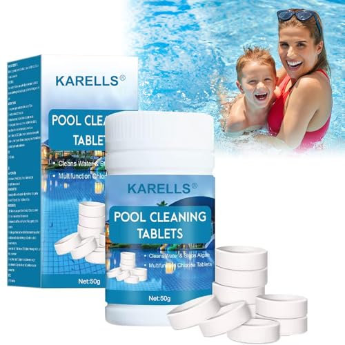 Chlorine Tablets for Swimming Pool and Spas,50g