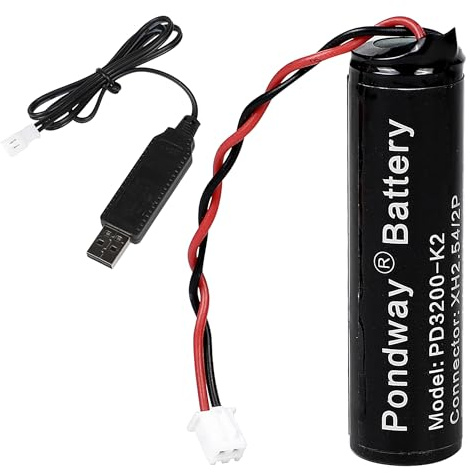 3200mAh 3.7V Batterie pour Amplificateur Kamera Alarmsystem électroniques | DIY appareils Bluetooth Lautsprecher Lithium-ion Batterie avec XH2.54 2Pin connecteur