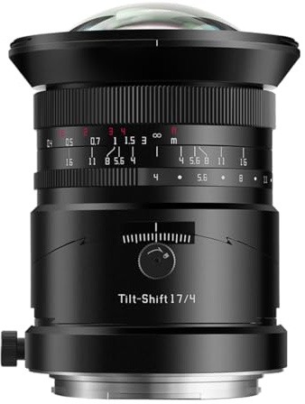 TTARTISAN 17mm F4 Tilt-Shift Full Frame Manual Lens GFX Mount for Fuji GFX100S GFX100,GFX50R GFX50S GFX50S II/PL-GFX Pro etc.