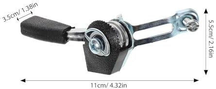 Didiseaon Palanca De Cambios Para Bicicleta De Aluminio Ligera Palanca Dividida De Control Preciso Para Bici De Montaña y Carretera Accesorio Deportivo Para Ciclismo Outdoor