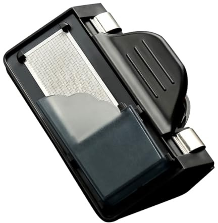 NOLITOY Sacapuntas para Dibujar Multifuncional para Bocetos Tamaño Compacto Color Negro Herramienta para Afilar Lápices de Dibujo y Plomo Portátil para Estudiantes y Artistas