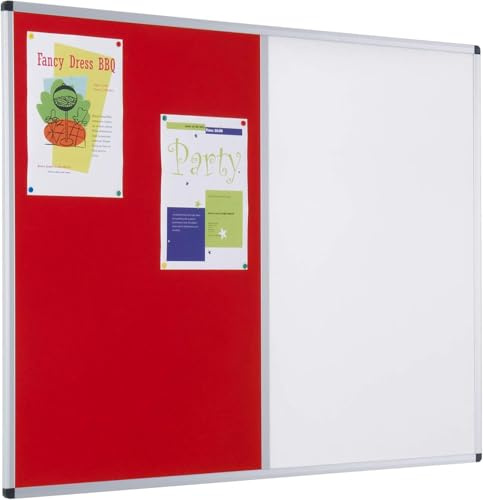 Combination Red Notice/Whiteboard, 120 x 180 cm