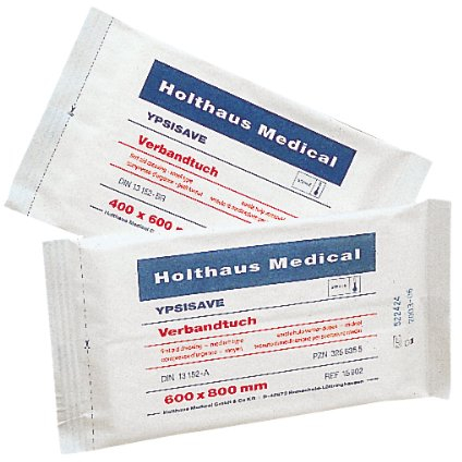 10 x YPSISAVE Verbandtuch klein steril40 x 60 cm