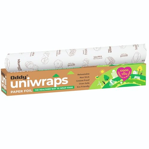 Oddy Uniwraps Food Wrapping Paper 278 mm x 20 m White