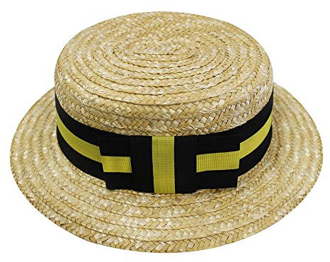 I LOVE FANCY DRESS LTD SUPER MODERNER Strohhut FÜR MÄNNER ODER Frauen=