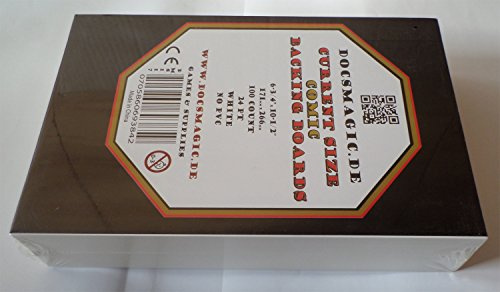 docsmagic.de 100 Current Size Comic Book Backing Boards 6-3/4 x 10-1/2 24pt White - Rückwände - Weiß