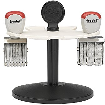 Trodat Stempelträger 3008 - drehbares Karussell für 8 Handstempel
