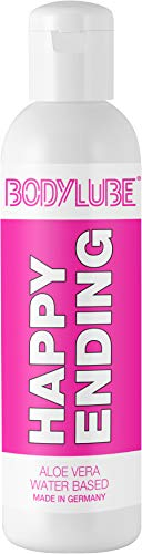 BODYLUBE® HAPPY ENDING | Gleitgel ohne Glycerin mit pflegendem Aloe Vera | Premiumqualität (500 ml)