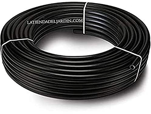 Suinga Polyethylen-Rohr, 20 mm, 20 mm, 6 bar, 100 m, Bewässerungsschlauch 20 mm, Schwarz
