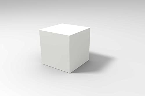 Kloris Cube Usage Siège et Table ICEKUB Lisse 35 Blanc