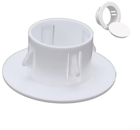 40–100 mm dekorative Wandlochabdeckung, Schutzkappe, Kunststoff, runde Netz-Lüftungsschlitze für Schränke, Schränke, 40 mm
