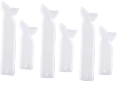 6 Stück-pack Silikon Form für Lesezeichen Bastelarbeiten