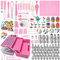 AZOMKER Douille Patisserie, Kit Patisserie, Ustensiles à Pâtisserie, Patisserie Accessoire, Kit Patisserie Professionnel, Kit Gateau, Poche a Douille Patisserie (488 Pièces)