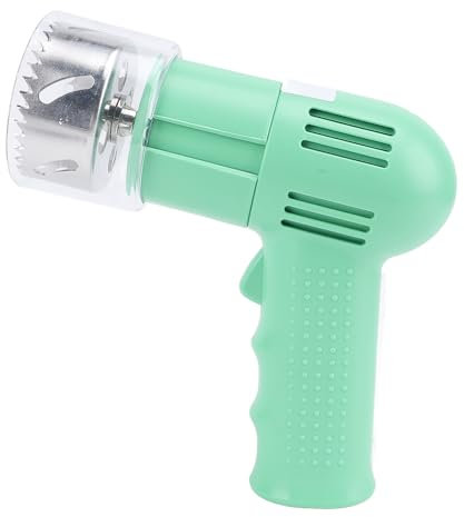 Apriscatole Elettrico per Cocco, Apriscatole Automatico per Cocco in Acciaio Inossidabile, Frantumatore di Gusci di Cocco Portatile per Cocco Giovane e Maturo (GREEN)