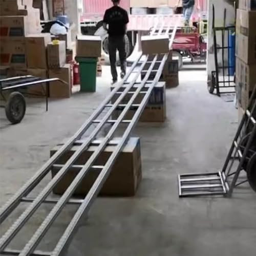 Tragbarer Fördertisch mit faltbaren Kunststoffrollen für leichte Rahmenentladung in Fabriken und Projekten