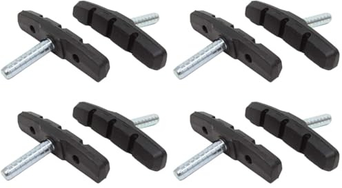 cyclingcolors 4X Zapatas de Freno Cantilever 60 mm Symmetric Compatible con Shimano Tektro Avid Sram Almohadillas Bicicleta